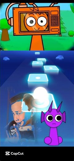 Sprunki x Incredibox | TilesHop Coffin Dance Cover 🎵 #Shorts #TilesHop #CoffinDance #Gaming