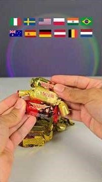 Provei chocolate de vários países… alguns são absurdos 🍫🌍#brasil #italia #estadosunidos #chocolate
