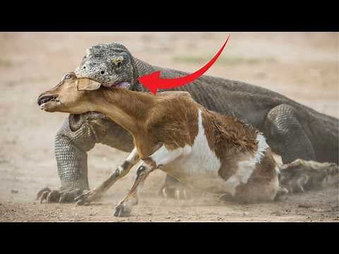 How Komodo Dragons Kill Their Prey