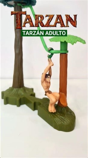 Adult Tarzan 💪🏻 Tarzan's Jungle - Happy Meal 2000 McDonald's Disney Retro #toys