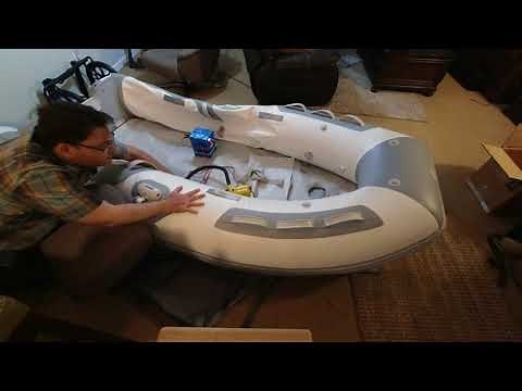Zodiac Cadet Aero 310, Unboxing and Inflating