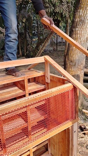 Wood Installation for Tin Roof Covering