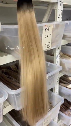 Ombré Extensions Genius Weft T1B/18 | REIGN HAIR