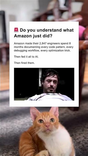 Amazon made their 2,847 engineers spend 8 months documenting every code pattern, every debugging