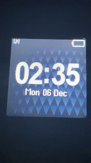 SmartWatch M26 On/Battery Low/Off #smartwatch #shorts