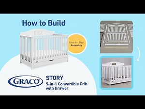 HOW TO BUILD! GRACO STORY CRIB WITH DRAWER | Step-by-Step Assembly