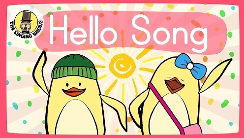 The Singing Walrus | Hello Song for Kids