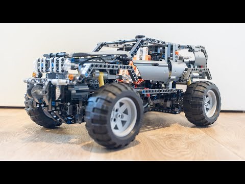 Lego Technic set 8297 - Off-roader speed build and review