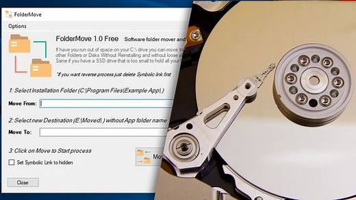 FolderMove: Installationsordner auf andere Festplatten verschieben