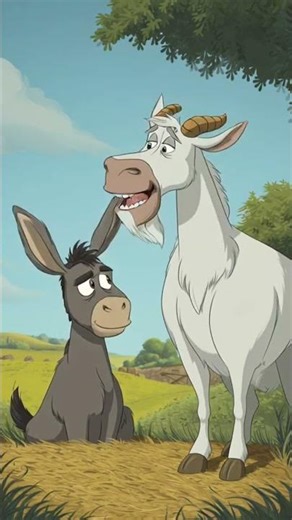 gadha aur bakri ki kahani 💗🐐💘🐎