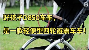 好孩子D850车车，是一款轻便型四轮避震车车！_哔哩哔哩_bilibili