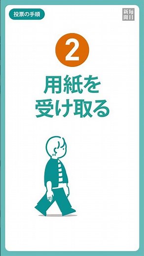 【動画でわかる！選挙】 投票の手順
