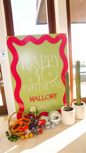 Cabo Event Planner on Instagram: "✨💕🍊Celebrating Mallory’s Cabo Birthday was joyful from the very first “Welcome to Los Cabos” Private transportation, tailored welcome bags, sun essentials, fresh margaritas, boat day, sunset dinner, and her favorite people all in one place. The kind of birthday you feel. ☀️🌴 Tropical and citrus accents and all the custom touches we created together carried into a sun soaked yacht day in their color palette and a private sunset sunset with live music bright an