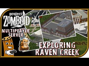 Exploring a New Map in Project Zomboid - Raven Creek!