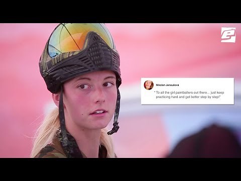 Who is the best female paintball player in the world?