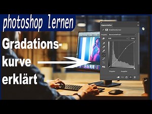 photoshop - gradation curve explained - tutorial
