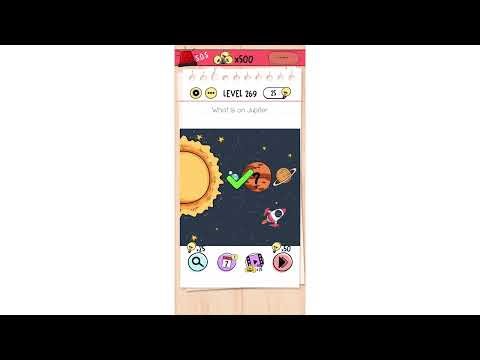 "What is on jupiter?" Brain Test Level 269 Quick Guide