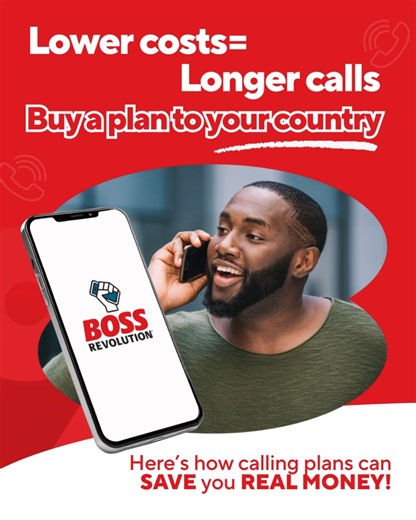 Stretch your minutes, not your wallet. With BOSS Revolution calling plans, you’ll save more, talk longer, and stay closer to your family. ❤️📱 | BOSS Revolution