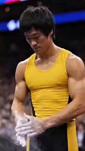 Bruce Lee Gymnastics Floor Exercise