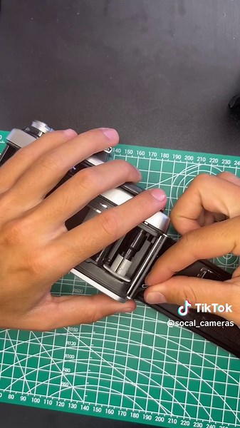 Heres a quick look at a Minolta XG 7 cleaning and testing. The shutter speeds and meter are accurate. This exact one equipped with a 35mm lens will be up on my site tomorrow! #filmcamera #35mmslr #minoltaxg7