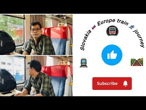 Slovakia 🇸🇰 Europe train 🚆journey