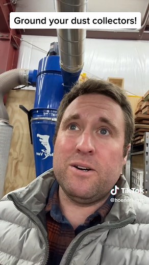 Prevent Static Build-Up in Dust Collection System