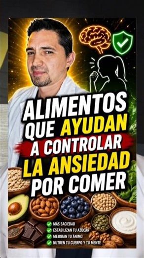 Alimentos que ayudan a controlar la ansiedad por comer