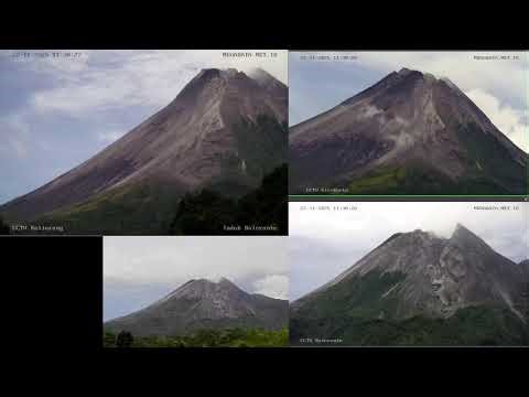Live Merapi - Merapi Volcano Eruption, Balerante, Kalitalang,Merapi Jateng,DIY 22/11/2025