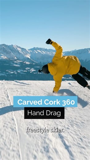 Carved Cork 360 | Hand Drag ⛷️ Carved hand drag 360s are where edge control meets style — no shortcuts, just clean arcs and commitment to the fall line. Check out our sponsors: Carv ATOMIC SKIING LAAX Ready to SEND it yourself? Join our Freestyle Camp in Laax, Switzerland 🇨🇭 Sign up now: http://stompitcamps.com #carved #weareskiing #FreestyleSkiing #SkiTricks #Skiing | Stomp It Tutorials