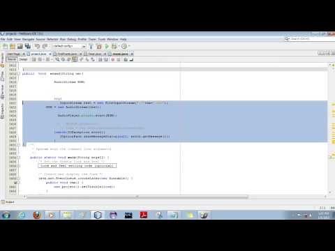 Music Player using java netbeans mp4 YouTube