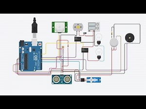 Tinkercad Smart Home Automation System