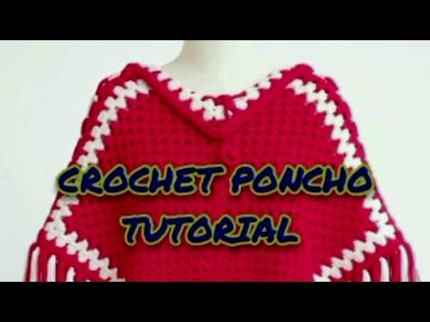 Beginner-Friendly Crochet Poncho | Step-by-Step Tutorial