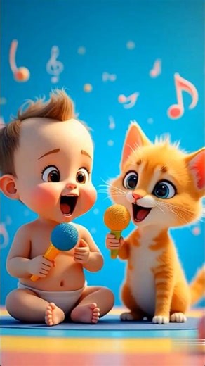Apache Apache Song by Baby and Cat. #animation #shorts #DJ'S CHOTTA WORLD #apache #cartoon