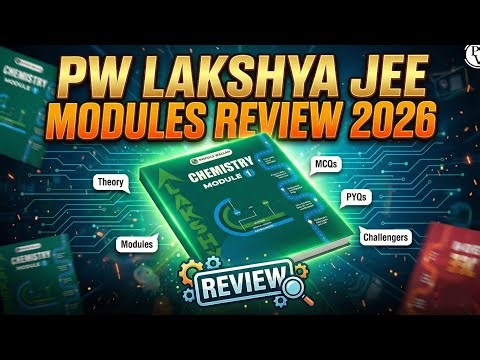 Unboxing PW Lakshya JEE 2026-27 Batch Modules 🔥 | Detailed review 📝 #jee #physicswallah #pwmodules
