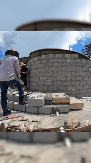 33K views · 799 reactions | Timelapse of building stairs up to the water slide on the biggest, craziest pool we’ve ever built. #lucaslagoons #poolbuilders #rebar #construction #builder #stonemason #waterslide #insanepools #stairs | Lucas Lagoons | Facebook