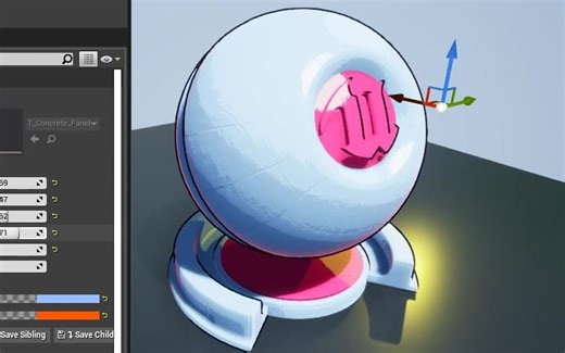 UE4 Toon Shader test(虚幻4卡通渲染) (*/ω＼*)