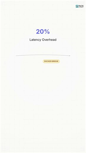 Why containers slow your network?
