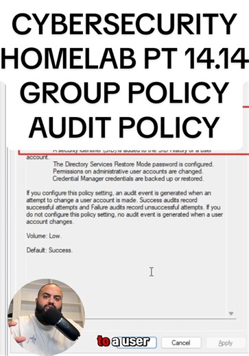 Enable Group Policy Audit Policy for SIEM: Windows Homelab Guide