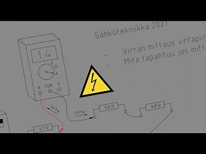Virran mittaus virtapiiristä