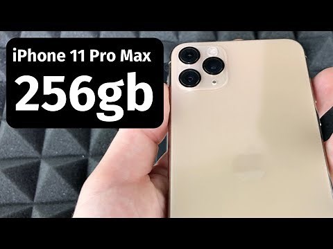 iPhone 11 Pro Max - 256gb Gold Unboxing