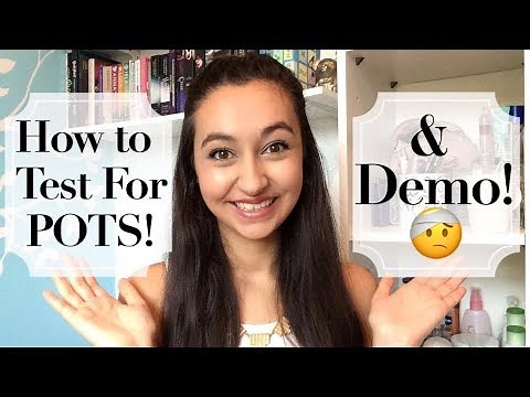 How To Test For POTS (Poor Man's Tilt Table Test) & Demonstration!