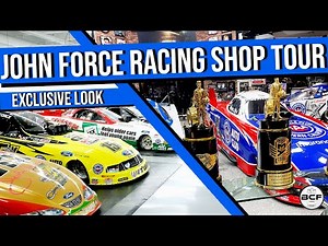 EXCLUSIVE: John Force Racing Shop Tour
