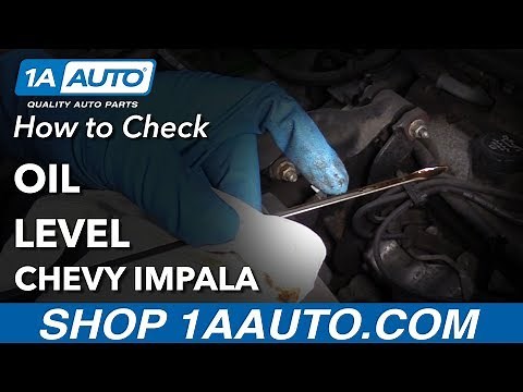 How to Check Oil Level 00-05 Chevy Impala