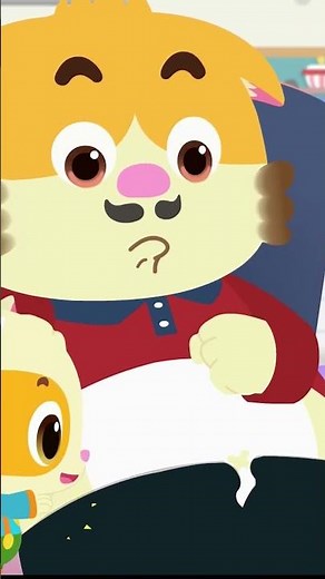 #Shorts | Daddy's Tummy Is So Big! | BabyBus Cartoon