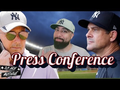 ♠️ LIVE | Boone & Cashman PRESS CONFERENCE | New York Yankees