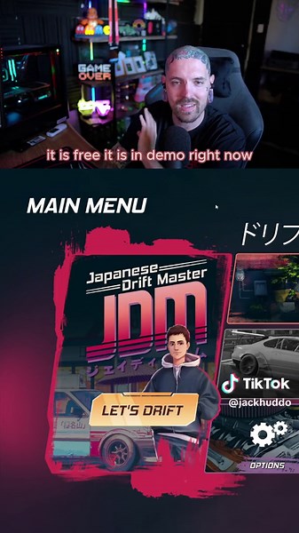 Japanese Driftmasters: Free Drift Game Demo on PC