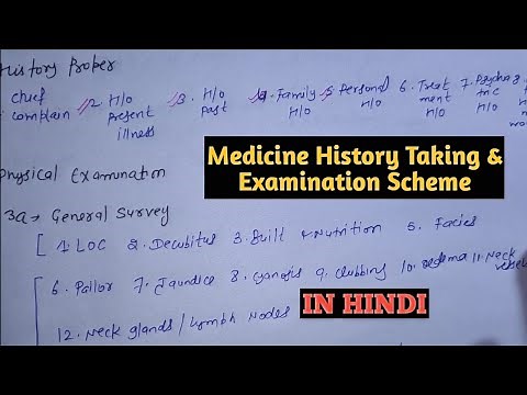 Best Way Of History Taking from Patients and Clinical Examination Steps for Medicine Practical Exam