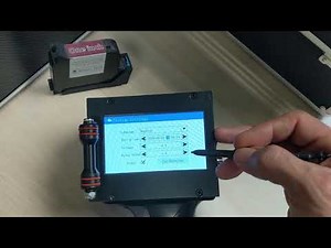 SNEED-JET Freedom Handheld Inkjet Printer - System Settings