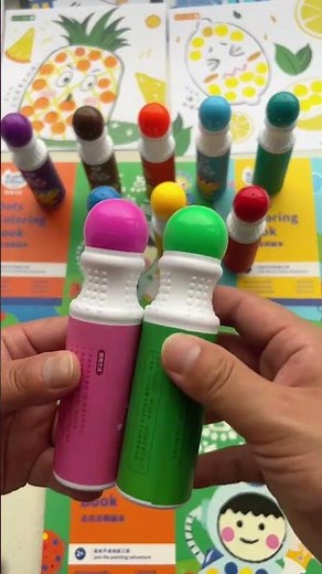 These Baby Doodle Pens Let Kids Draw Freely Without the Mess#babygrowth #momlife