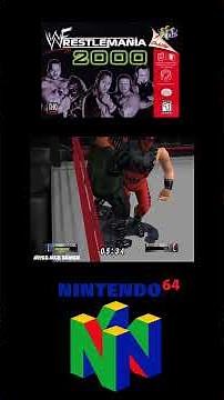 WWF WrestleMania 2000 - Nintendo 64 - Viscera vs. Kane #retrogaming #wwe #n64 #gaming #wrestling